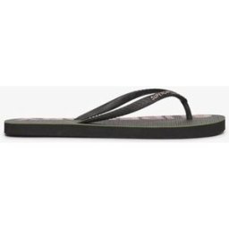 Superdry Femme Caoutchouc Tongs Véganes Logo Camouflage, Vert, Pointure: 3-4