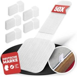 Label the Cable PRO 3120 19 pouces Porte-câble blanc