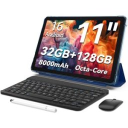 Tablette Generique Android 16 11.0 Pouces 128 Go Extensible 1 To Bleu