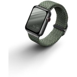 Bracelet Tressé Pour Apple Watch 44-42mm Aspen Vert Uniq