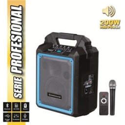 NONE Coolsound Pro 200 Enceinte Bluetooth Auto-alimentée 200w 6.5" 60w Rms Avec Batterie - Usb, Sd, Entr