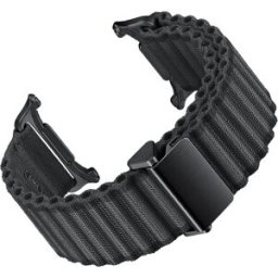 INF Bracelet De Montre En Nylon Vert Militaire Pour Montre Samsung Galaxy Black
