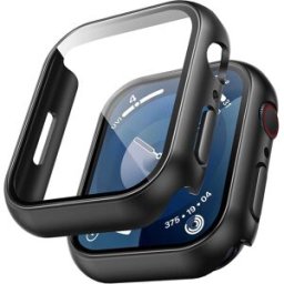 Coque De Protection Rigide Pour Apple Watch 45mm Couleur Noir Little Boutik©