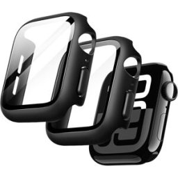 Coque De Protection Rigide Pack X2 Pour Apple Watch 42mm Couleur Noir Little Boutik©