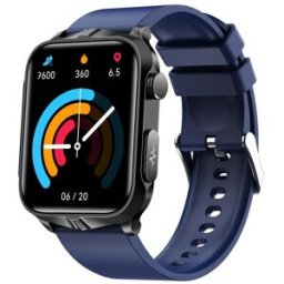 INF Bracelet D'activité Avec Ecg, Pouls, Tension Artérielle, Sommeil, Relaxation Blue