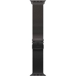 Apple Loop In Maglia Milanese In Titanio Nero (49 Mm) - Small