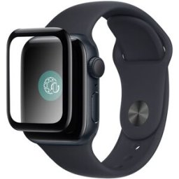 Protection D'écran Pour Apple Watch 5/6/se 40mm En Verre Trempé 3d Transparent Force Glass