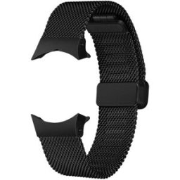Bracelet Milanais Pour G Watch 4/5/6 Noir Samsung
