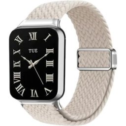 INF Xiaomi Smart Band = Bracelet Tressé En Nylon Édition Starlight Montre Redmi Watch 5 Lite