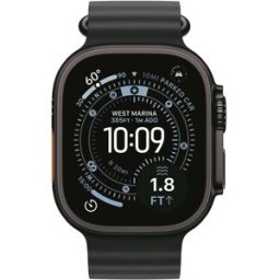 Watch Ultra 3 GPS + Cellular 49 mm boîtier noir / bracelet océan noir (MF0J4QF/A) APPLE