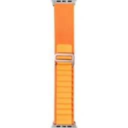 Bracelet Boucle Alpine Pour Apple Watch 38-40-41mm Orange Bigben Connected