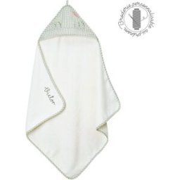 LITTLE CREVETTE Cape de bain bébé Olive - personnalisable