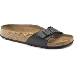 Birkenstock Sandales Madrid Birko-flor Black EU 46 Homme,Femme