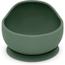 Petite&Mars Take&Match Silicone Bowl bol avec ventouse Misty Green 6 m+ 360 ml
