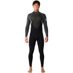 Rip Curl Combinaison Néoprène à Manches Longues Avec Fermeture éclair Dans Le Dos Omega 3/2 Mm Grey MS Homme