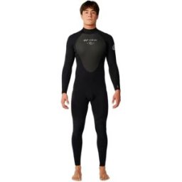 Rip Curl Combinaison Néoprène à Manches Longues Avec Fermeture éclair Dans Le Dos Omega 4/3 Mm Black S Homme