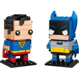 Lego Figurines de Superman et Batman Âge d'or