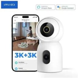 Imilab Caméra De Surveillance C30 Dual White One Size unisex