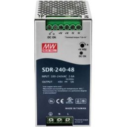 Trendnet Bloc D´alimentation Ti-gp80 Din Rail 48v 240w Silver / Navy One Size unisex