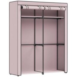 SONGMICS Penderie avec barre de suspension, Violet Lavande