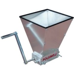 Polsinelli Broyeur à malt 2 rouleaux Inox