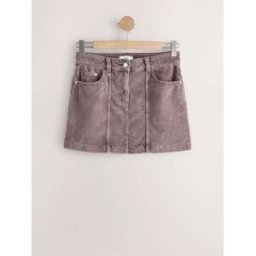 Next Mini-jupe en velours côtelé Rose FR 38 Regular (EU 36)