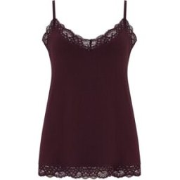 Pour Moi Pour Moi Sofa Loves Lace Hidden Support Pyjama Top rouge FR 48 (EU 46)