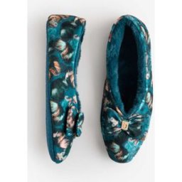 B by Ted Baker Chaussons B by Ted Baker ballerine à naud vert petit