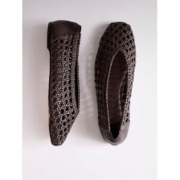 The Set The Set Premium Leather Weave Ballerines Brun EU 38 (UK 5)
