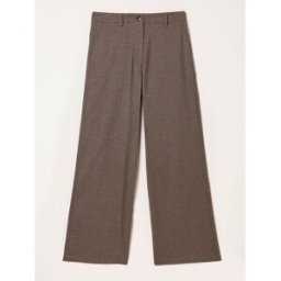 Fat Face FatFace Mini Check Trousers Brun FR 36 Short (EU 34 S)