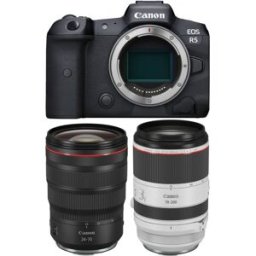 Canon EOS R5 + RF 24-70mm f2,8 + RF 70-200mm f2,8 -300,00EUR Promotion EOS R5 Trade-In