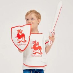 Ratatam Kit chevalier Blanc et Rouge (3-8 ans)