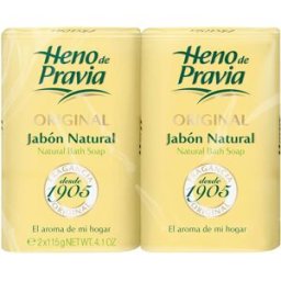 Savon naturel Heno De Pravia ORIGINAL, pack de 2 x 115 gr