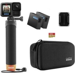 GoPro HERO13 Black Accessory Hard Bundle Caméra sport Webcam, GPS, 5.3K, 360°, Bluetooth, WiFi, écran tactile, Son stéréo