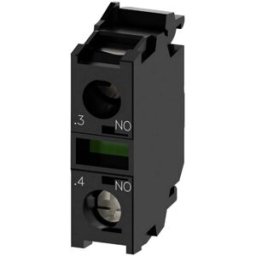 Siemens 3SU1400-1AA10-1BA0 Module de contact pour montage frontal 1 NO (T) élément de contact 1 pc(s) Piece