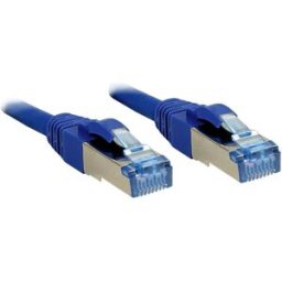 LINDY 47149 RJ45 Câble réseau, câble patch CAT 6a S/FTP 2.00 m bleu blindé 1 pc(s)