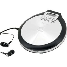 Lecteur CD portable soundmaster CD9220 CD, CD-R, CD-RW, MP3 fonction de charge de la batterie noir, gris