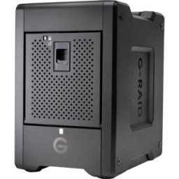 SanDisk Professional G-Raid Shuttle 4 48 TB Disque dur externe 3,5 USB 3.1 (2è gén.), Thunderbolt 3 noir SDPH34H-048T-MBAAB