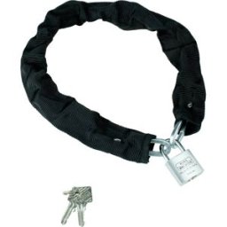 Burg Wächter SKM 5/60/30 Cadenas 30 mm avec chaîne carrée avec serrure à clé