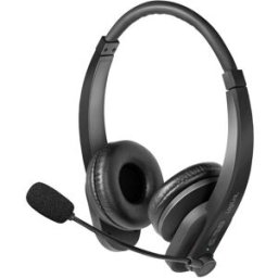 LogiLink BT0060 ordinateur Micro-casque supra-auriculaire Bluetooth Stereo noir volume réglable