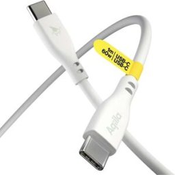 Aqiila Cablebird CS11 Câble USB USB 2.0 USB-C® mâle 1.00 m blanc AQCBPBIC1SI812