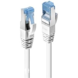LINDY 47197 RJ45 Câble réseau, câble patch CAT 6 S/FTP 7.50 m blanc contacts dorés 1 pc(s)
