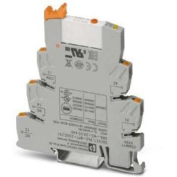 Phoenix Contact PLC-RPT- 24UC/21/MS Module relais Tension nominale: 24 V DC/AC Courant de commutation (max.): 6 A 1 inverseur (RT) 1 pc(s)