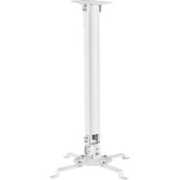 Reflecta Prometheus Support plafond pour projecteur support de plafond, rotatif, inclinable Distance sol/plafond (max.): 900 mm blanc