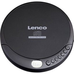 Lenco CD-200 Lecteur CD portable CD, CD-RW, MP3 fonction de charge de la batterie noir