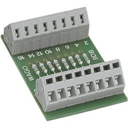 Circuit interface CAGE CLAMP® série 236 avec 8 résistances 2K7,independantes sans support de montage WAGO 289-114