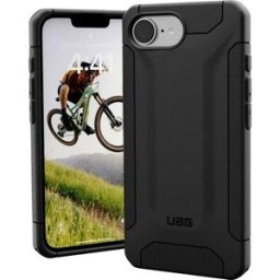 Urban Armor Gear Scout Housse Outdoor Apple iPhone 17e, iPhone 16e noir résistant aux chocs 114508B14040