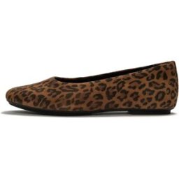Fitflop Ballerines Delicato Suede Leopard Tan / Black EU 39 Femme