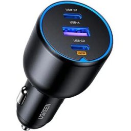 Ugreen Chargeur De Voiture Ug35025 130w Black One Size unisex