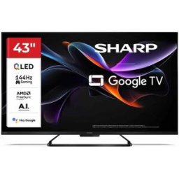 Sharp Tv 43hr7265e 43´´ 4k Qled Black One Size unisex